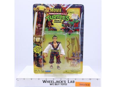 Kenshin Movie III TMNT Teenage Mutant Ninja Turtl 1993 Playmates MOSC UNPUNCHED