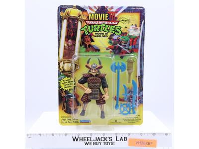 Warlord Movie III Teenage Mutant Ninja Turtles TMNT 1992 Playmates NEW SEALED