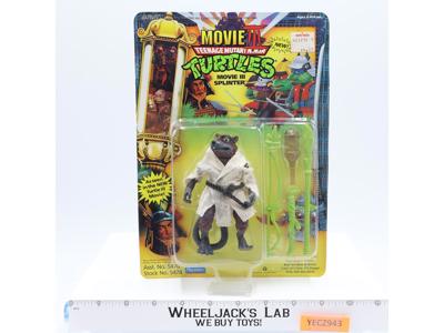 Splinter Movie III Teenage Mutant Ninja Turtles TMNT Playmates UNPUNCHED SEALED