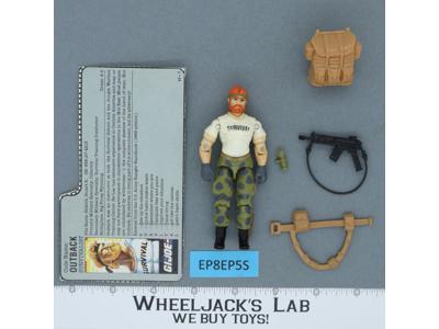 Outback V1 100% Complete G.I. Joe 1987 Hasbro Vintage Action Figure