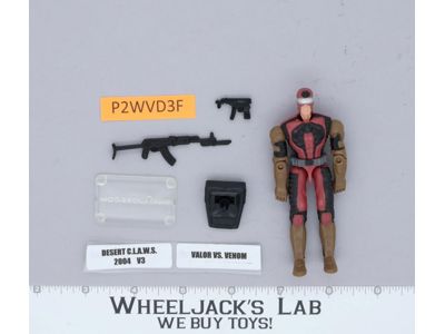Desert Cobra C.L.A.W.S. V3 100% Complete G.I. Joe 2004 Hasbro Action Figure