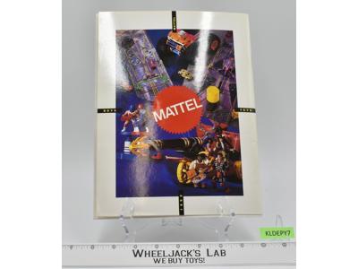 MATTEL Boys Toys 1992 Toy Fair Employee Dealer Catalog HOT WHEELS GLADIATORS