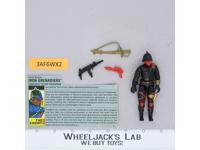 Iron Grenadiers V1 100% Complete G.I. Joe 1988 Hasbro Vintage Action Figure