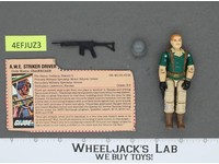 Crankcase V1 100% Complete G.I. Joe 1985 Hasbro Vintage Action Figure