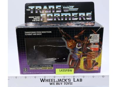Chop Shop 100% Complete 1985 Vintage G1 Transformers Action Figure