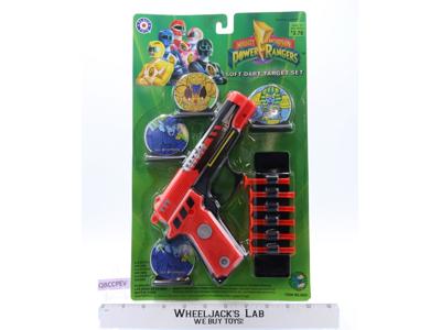 Soft Dark Target Set Mighty Morphin Power Rangers 1993 Placo Toys NEW SEALED