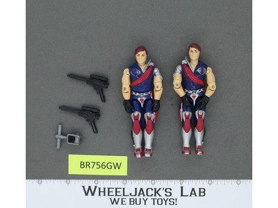 Tomax & Xamot V1 100% Complete G.I. Joe 1985 Hasbro Vintage Action Figure