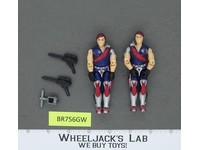 Tomax & Xamot V1 100% Complete G.I. Joe 1985 Hasbro Vintage Action Figure