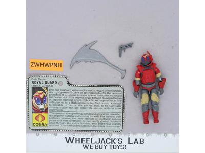 Royal Guard V1 100% Complete G.I. Joe 1987 Hasbro Vintage Action Figure