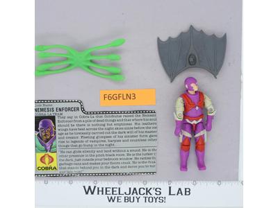 Nemesis Enforcer V1 100% Complete G.I. Joe 1987 Hasbro Vintage Action Figure