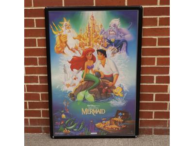 The Little Mermaid Poster 35" X 23" #1668 Walt Disney Company Movie