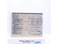 Mauler M.B.T. 1985 ORIGINAL Instructions Blueprints G.I. Joe Hasbro Vehicle