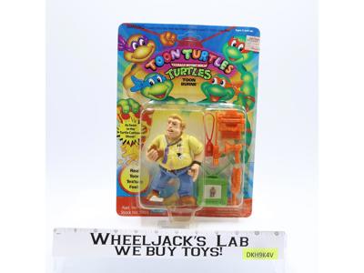 Toon Burne Teenage Mutant Ninja Turtles TMNT 1992 Playmates NEW MOSC SEALED