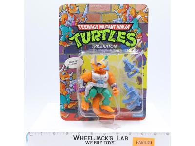 Triceraton Teenage Mutant Ninja Turtles TMNT 1990 Playmates UNPUNCHED MOSC NEW