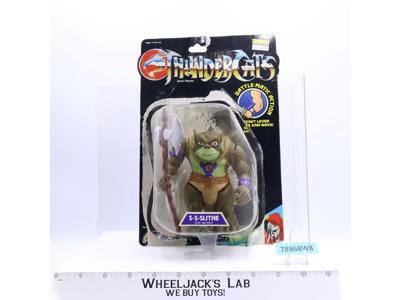 Slithe Complete Thundercats 1985 LJN Vintage Action Figure S-S-Slithe w/ Card