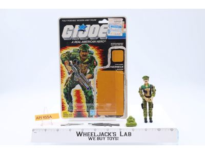 Leatherneck V1 Complete W/Cardback G.I. Joe 1986 Hasbro Vintage Action Figure