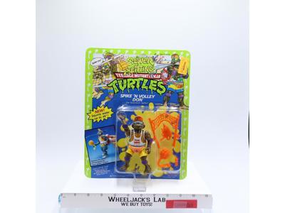 Spike 'n Volley Don Teenage Mutant Ninja Sewer Spitting TMNT NEW MOSC Unpunched