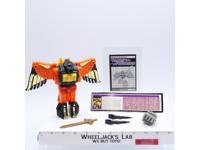 Divebomb Predaking 100% Complete METAL 1986 G1 Transformers Action Figure