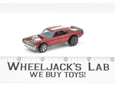 Nitty Gritty Kitty Red 1970 Redline Hot Wheels Mattel Vintage RL