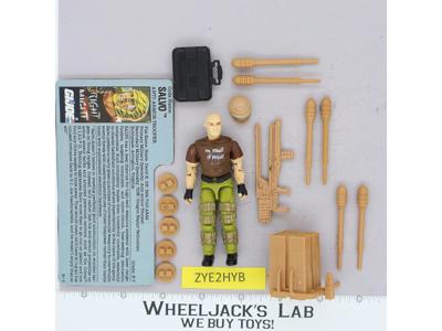 Salvo V1 100% Complete G.I. Joe 1990 Hasbro Vintage Action Figure