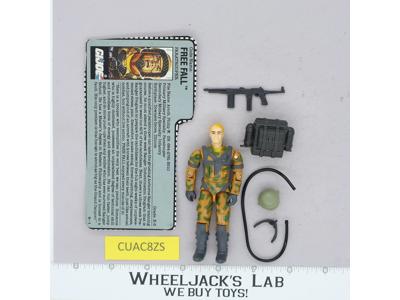 Freefall V1 100% Complete G.I. Joe 1990 Hasbro Vintage Action Figure