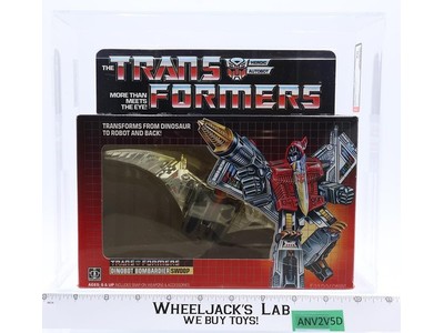 Swoop AFA GRADED 80 80/85/95 G1 Transformers Hasbro Tape Seal No Color Break NEW