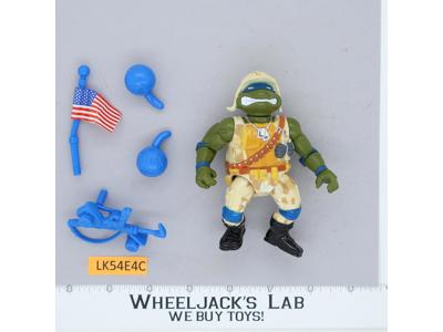 Lieutenant Leo 100% Complete Teenage Mutant Ninja Turtles TMNT 1991 Playmates