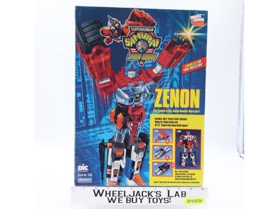 Zenon Superhuman Samurai Syber-Squad 1994 Playmates No.1795 NEW MISB SEALED