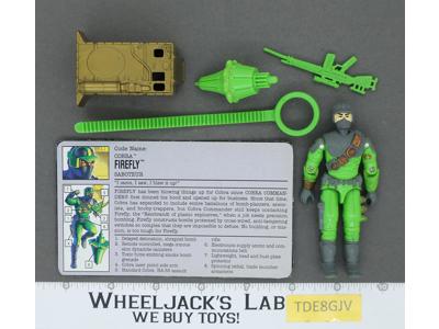 Firefly V2 100% Complete G.I. Joe 1992 Hasbro Vintage Action Figure