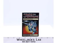 Mirage Instruction Manual Booklet 1984 Hasbro G1 Transformers Vintage