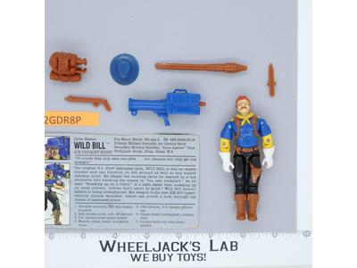 Wild Bill V2 100% Complete G.I. Joe 1992 Hasbro Vintage Action Figure
