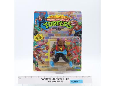 Headspinnin' Bebop Teenage Mutant Ninja Turtles TMNT 1991 Playmates NEW MOSC