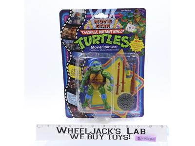 Movie Star Leo Teenage Mutant Ninja Turtles TMNT 1991 Playmates NEW MOSC