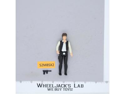 Han Solo BIG HEAD 100% Complete Star Wars 1977 Kenner Action Figure NO REPRO