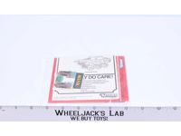 Kenner 1985 M.A.S.K. Hurricane Original DECAL STICKER PACKAGE ONLY NEW