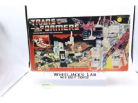 Metroplex W/BOX & INSERT 100% Complete 1985 Vintage G1 Transformers Figure