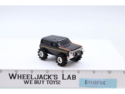 Chevy Blazer 4x4 BLACK Schaper STOMPER 1980s Vintage Action Figure