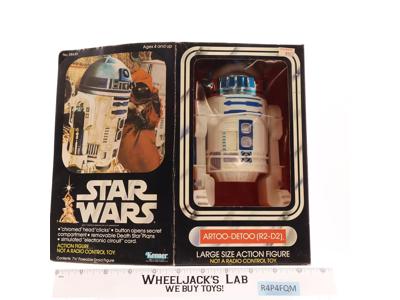 R2-D2 Death Star Plans Star Wars 1978 Kenner Vintage 8" Action Figure NEW SEALED