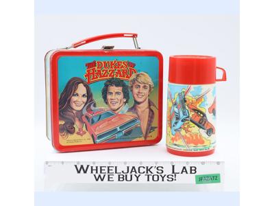 The Dukes of Hazzard Metal Lunch Box 1980 Aladdin Vintage w/ THERMOS