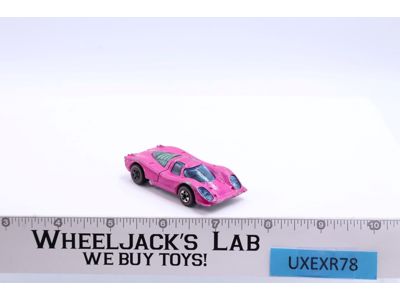 Porsche 917 Hot Pink 1970 1969 Redline Hot Wheels Mattel Vintage RL