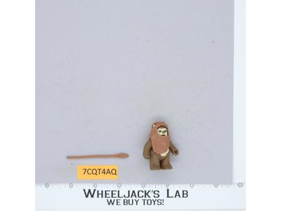 Wicket Ewok 100% Complete TAIWAN Star Wars ROTJ 1984 Kenner Figure NO REPRO