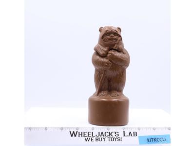 Wicket Ewok Bubble Bath EMPTY Container Star Wars 1981 Omni Cosmetics Vintage