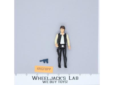 Han Solo BIG HEAD 100% Complete NO COO Star Wars 1977 Kenner Figure NO REPRO