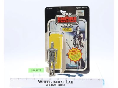 IG-88 100% Complete 41 Back-A Star Wars ESB 1980 Kenner Action Figure NO REPRO