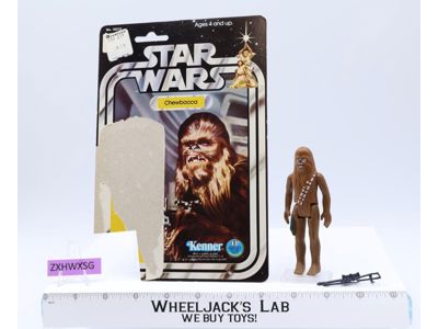 Chewbacca 100% Complete 12 Back-A Star Wars 1977 Kenner Action Figure NO REPRO
