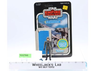 At-At Commander 100% Complete 45 Back-A Star Wars ESB 1981 Kenner NO REPRO