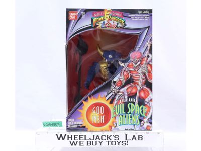 Goo Fish Evil Space Aliens Mighty Morphin Power Rangers 1994 Bandai NEW NIB
