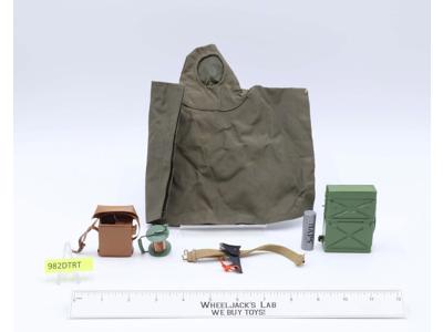 Command Post Poncho Set G.I. Joe 1964 Hasbro 12" Accessory Vintage Complete