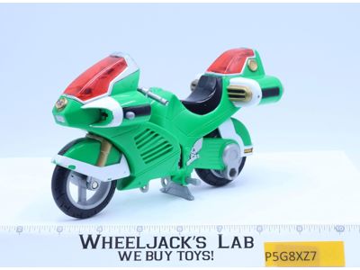 Green Lightspeed Rescue Cycle Bike Power Rangers 1999 Bandai Figure Vehicle
