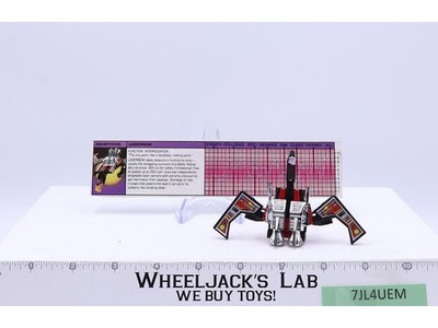 Laserbeak Cassette 100% Complete 1984 G1 Transformers Condor Action Figure